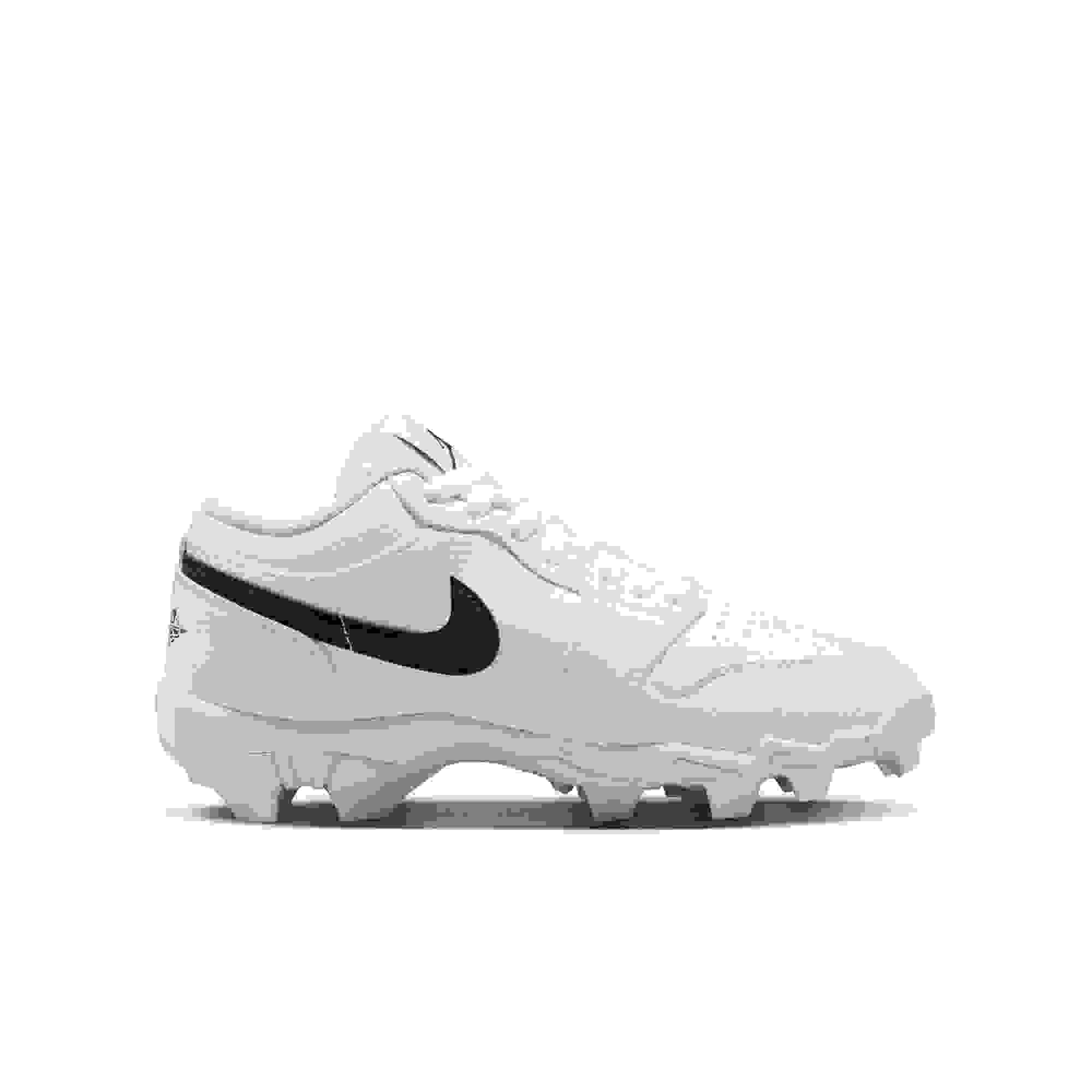 Jordan 1 Low Grade School Boys' "White/Black" Multisport Cleat